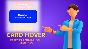 Card Hover Effects Animation HTML CSS