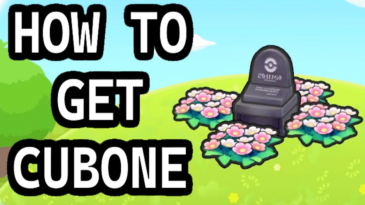 How To Get Cubone Pokopia - Grave With Flowers Pokopia
