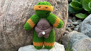 Ninja Turtle ~ Addi, Sentro, Circular Knitting