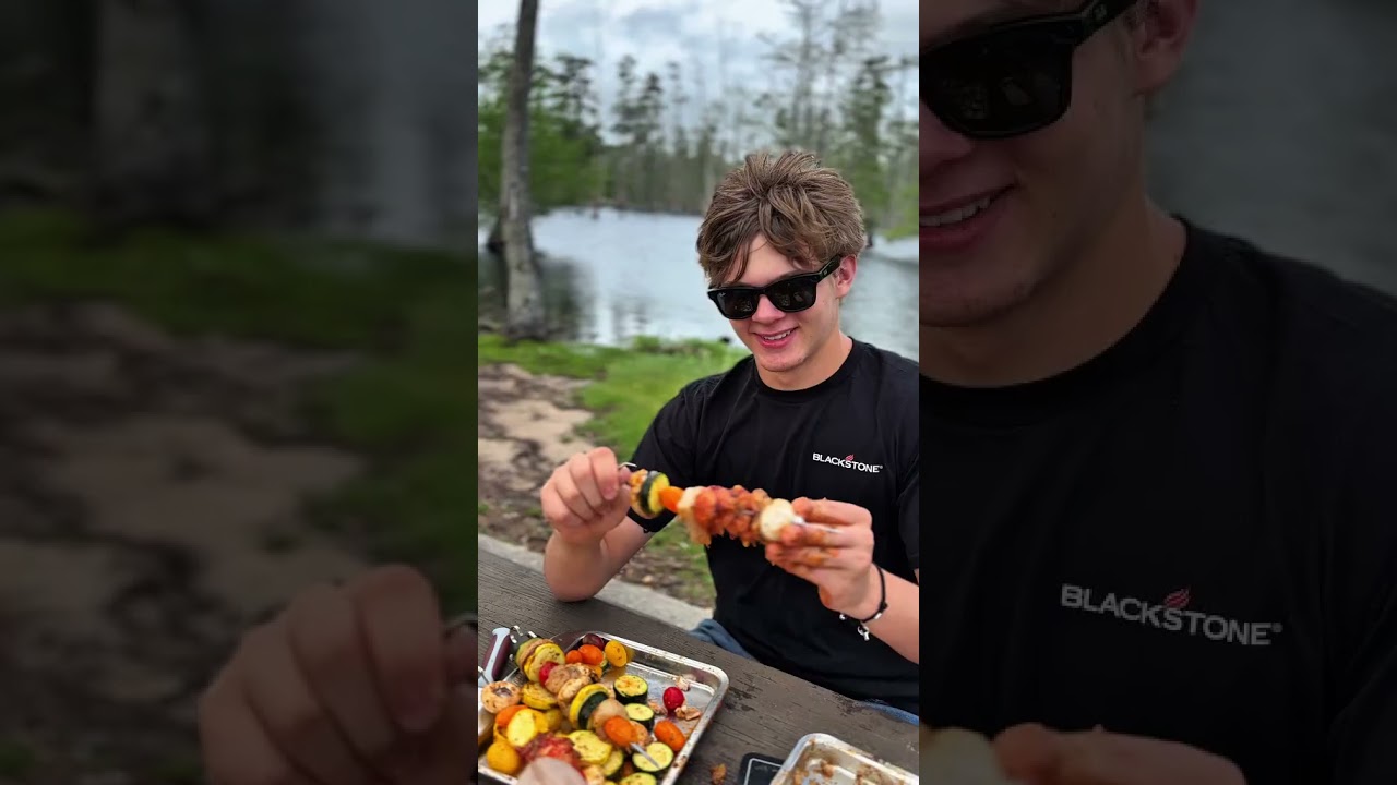 🔥 Lobster Kabobs on the Grill | Shrimp, Veggies & Bold BBQ Flavor