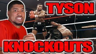 NON BOXING FAN REACTS TO: Mike Tyson: All Knockouts of the Legend