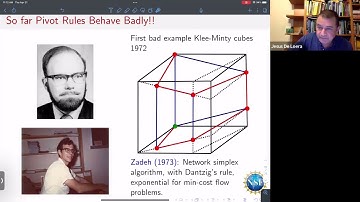 The Polyhedral Geometry of All Simplex Pivot Rules_ Jesus De Loera_University of California, Davis