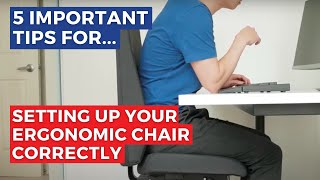 5 Ways You're Sitting Wrong at Your Desk   Computer Desk Setup Ergonomics