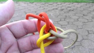 3 strand double Matthew Walker knot