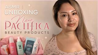 ASMR │Unboxing New Pacifica Beauty Products ✨