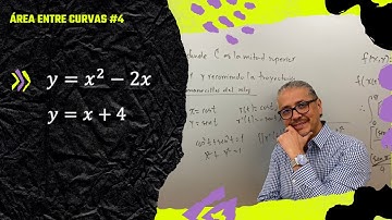 Área entre curvas 4 con #mathfelix_ Prof. Félix Fernández