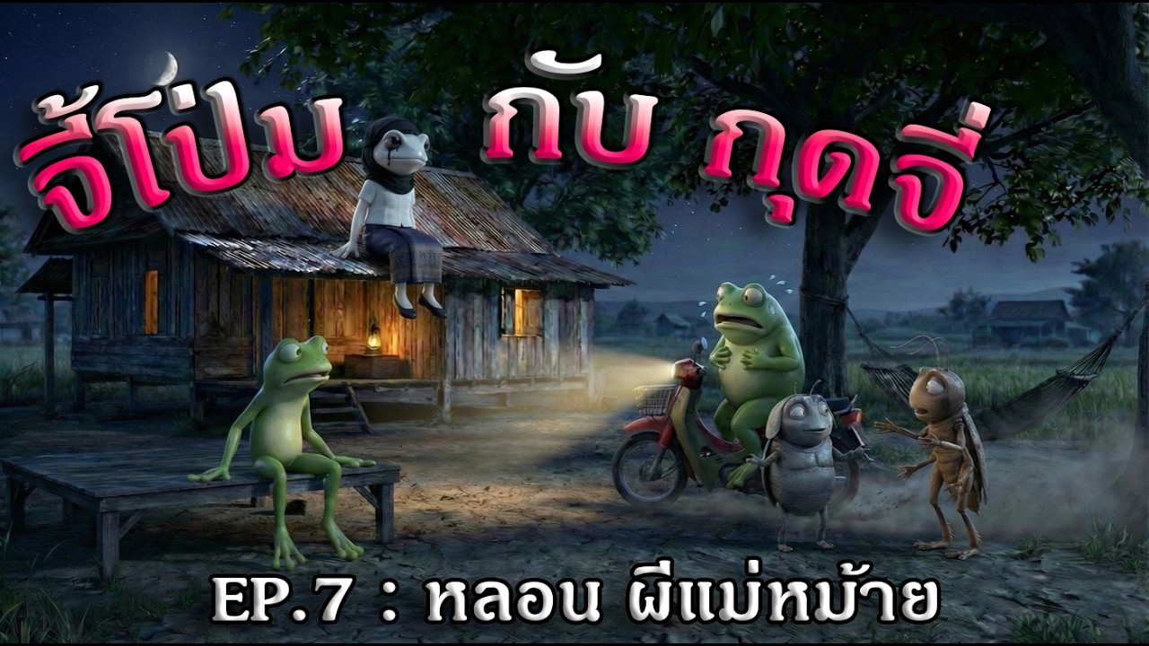 จี้โป่ม กับ กุดจี่ - EP.7 ตอน : หลอน ผีแม่หม้าย