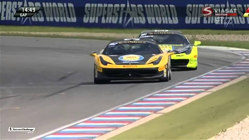 Ferrari Challenge Europe Coppa Shell 2013 Round02 Brno Race1 (Full Race)