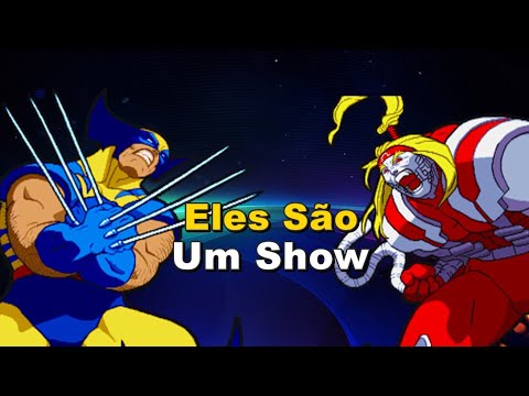 Eles Dão Um Show! - Marvel Super Heroes vs Street Fighter.