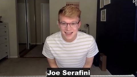 Joe Serafini performing “So Will I” by Ben Platt on Garret’s Space live