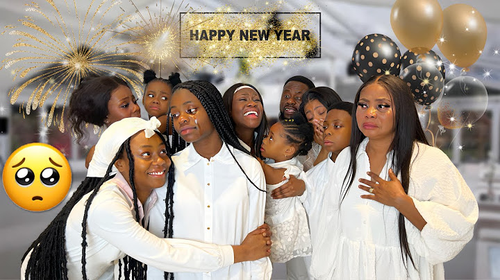THE MOST EMOTIONAL NEW YEAR EVER WITH THE FAMILY OF 10 *WE CRIED*