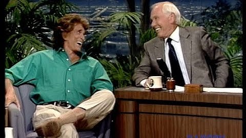 Michael Landon’s final appearance on The Tonight Show Starring Johnny Carson - pt.1
