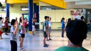 Engineering Cheer Dance Practice