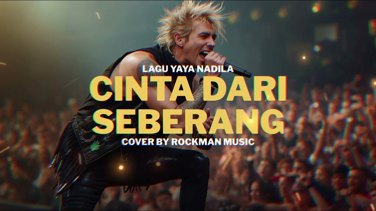 Cinta Dari Seberang - Rock Cover Keren by Rockman Music (Viral Version!)