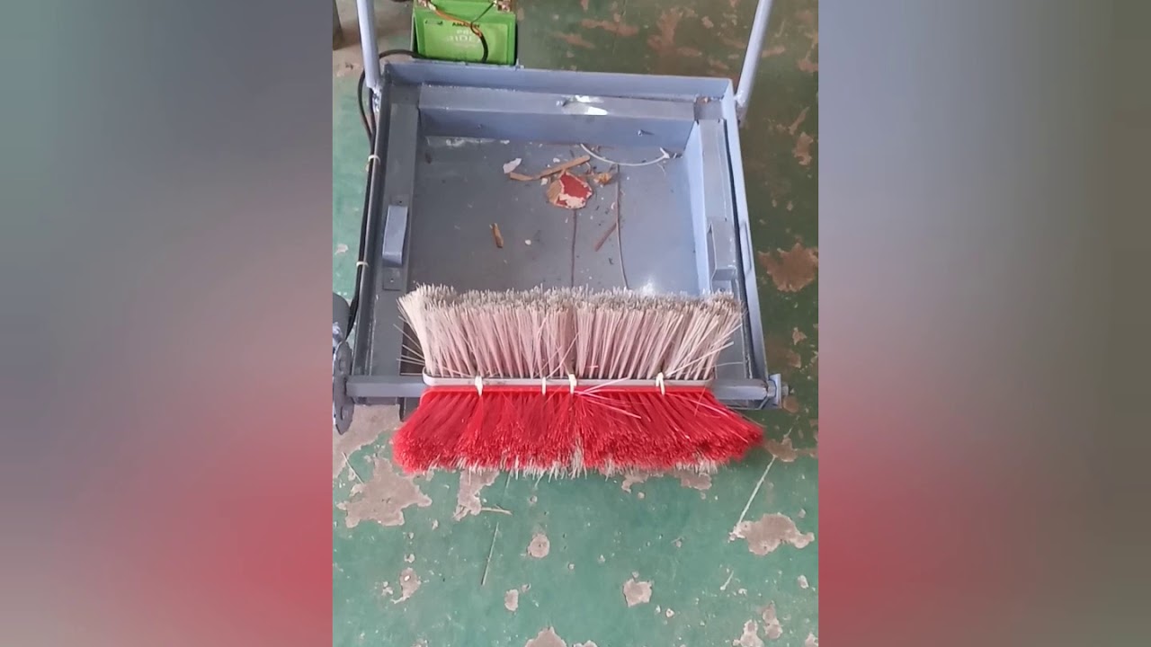 Project work - Battery operated Sweeping Machine by 2019 MD Students ...