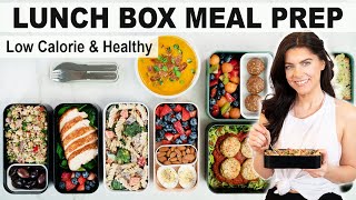 HEALTHY MEAL PREP | 5 Make-Ahead Lunch Box Ideas for Health & Weight Loss (including snacks!)