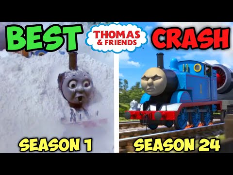 BEST CRASH From EVERY Thomas & Friends Season (Season 1-24)