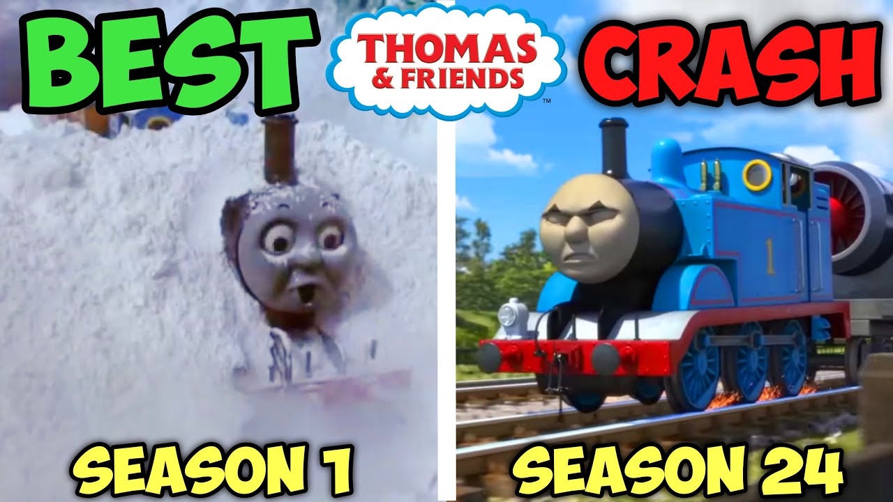 ЛУЧШАЯ АВАРИЯ ИЗ КАЖДОГО СЕЗОНА «Томас и его друзья» (Сезоны 1-24)