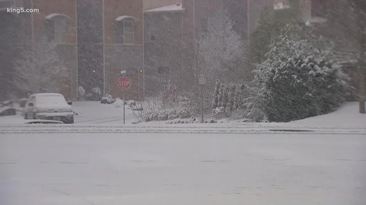 Several inches of snow blanket South Sound with mo...