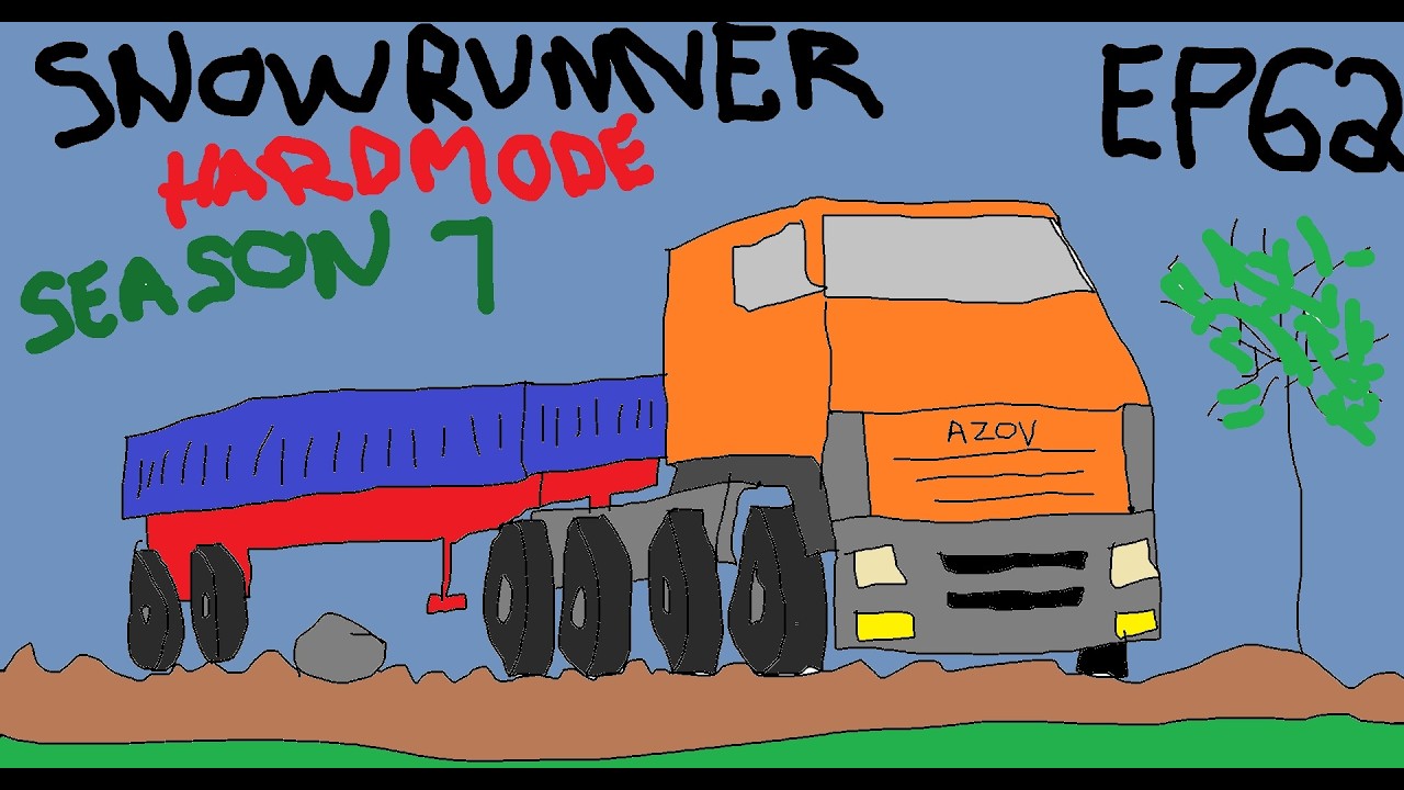 Snowrunner | Solo | Hard Mode | Tennessee | E062 - Scuffed Season, Scuffed Thumbnails