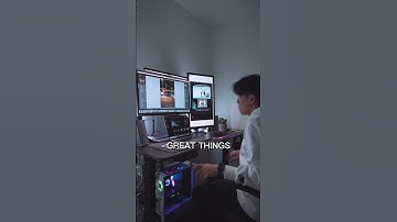 Great things take time✨ #standingdesk #desksetup #aesthetic #ergonomicchair #tech #comfort #