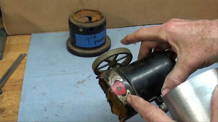 Toy Steam Engine Restoration ROBERT FULTON by tuba...