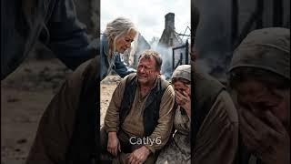 امرأة تشتعل بالنار فجأة أمام المخبز… والناس في صدمة! 😱🔥