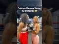 Fighting A Professional Boxer For 100 000 Claressashields Boxing Laila Fighter 