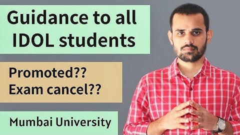 Guidance to all IDOL students || IDOL exam related Q&A