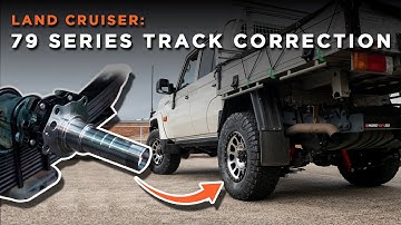 MDT TRU TRACKER - Track Correction Kit Install | 79 SERIES | by @MORE4x4_au