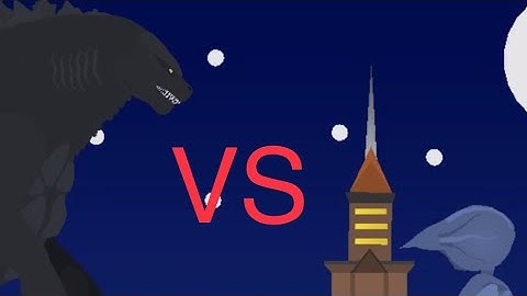 Godzilla vs the giant puppeteer