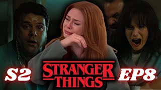 *BOB DESTROYED ME!!!* Stranger Things 2x8 FIRST TIME REACTION!!!