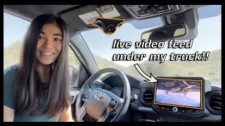 Installing Underbody CAMERAS on my Toyota Tacoma | Install + Review