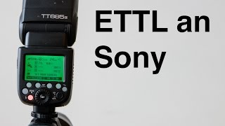 HSS und TTL an Sony Review Godox TT685S Testbericht