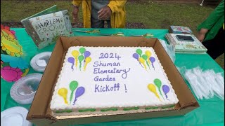 Shuman Elementary Garden Kick Off #school #teacherpositive