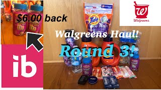 Walgreen’s Haul|Round 3|$6.00 back Ibotta rebate