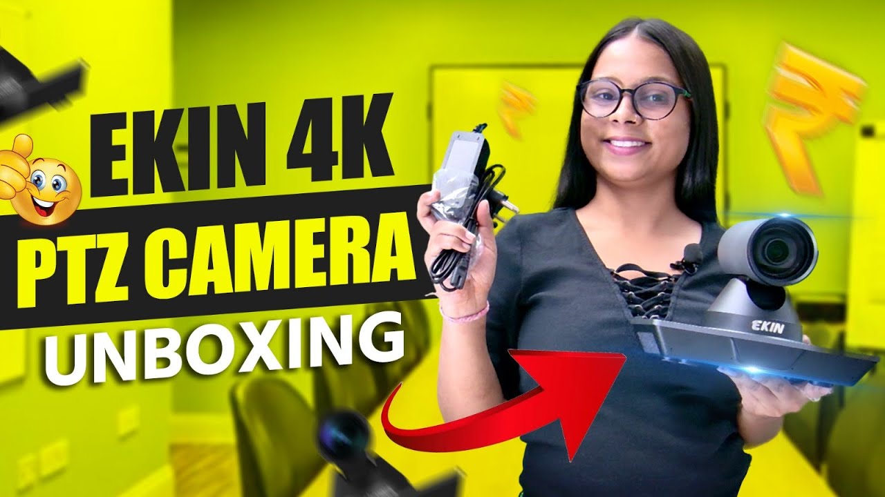 EKIN 4k PTZ Camera Unboxing Best Camera For Live Streaming Online teacher-resume-examples-mt-home-arts