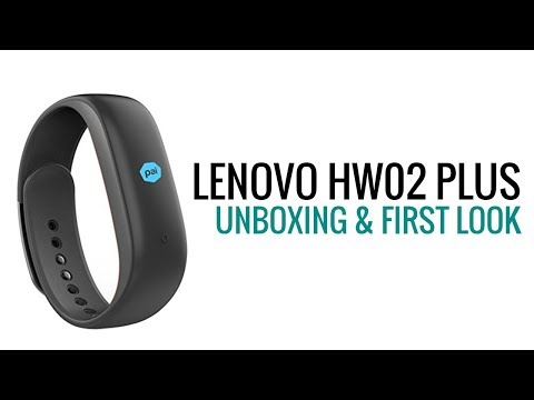 Lenovo HW02 Plus Health Band, Unboxing and First Look