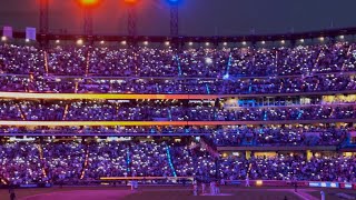 Pitching change light show by packed Citi Field crowd | NLDS Game 4