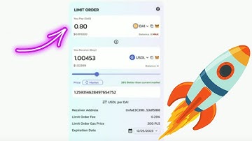 Limit orders on PulseChain 🤑