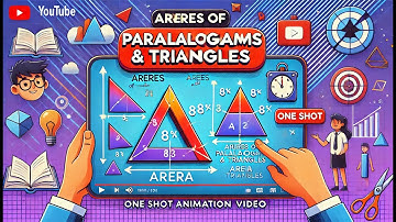 CBSE Class 9 || Maths || Areas of Parallelograms and Triangles || Animation || in English