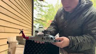 Quick Unboxing RC Scale SH60 Seahawk Helicopter YU XIANG F09-H 1/47 from Kootai RC