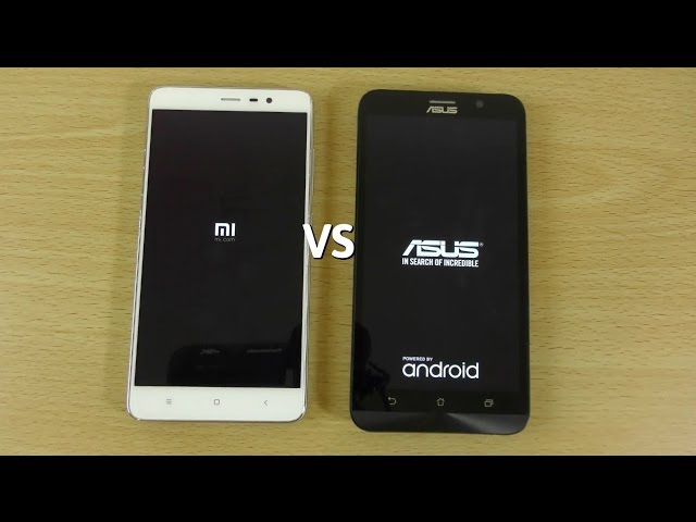 Xiaomi Redmi Note 3 und Asus Zenfone 2 - Geschwindigkeitsvergleich!