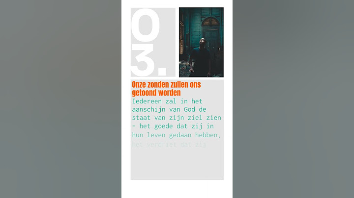 3 dingen om te weten over DE WAARSCHUWING! (Dutch)