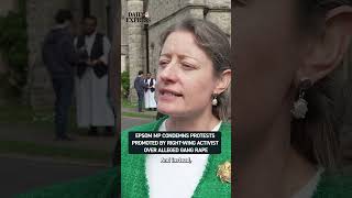 Lib Dem MP Helen Maguire condemned protests that took place in Epsom town centre 🔴