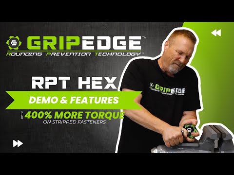 GripEdge Tools | RPT Hex Sockets | Product Demo