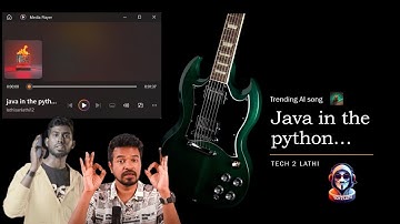 Java in the python Tech song ai tamil #music #tech