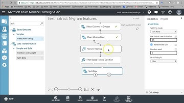 Azure Machine Learning Studio: Feature Hashing with Prediction
