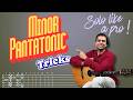 Minor Pentatonic Simplified on Guitar like Never Before