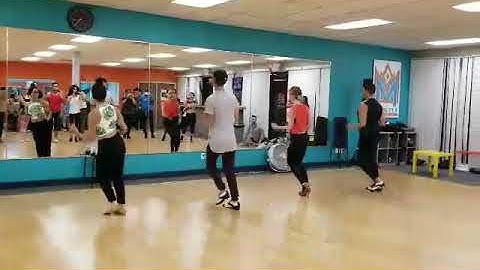 Salsa on2 footwork and turn patterns with counts Majesty in Motion Dance Company